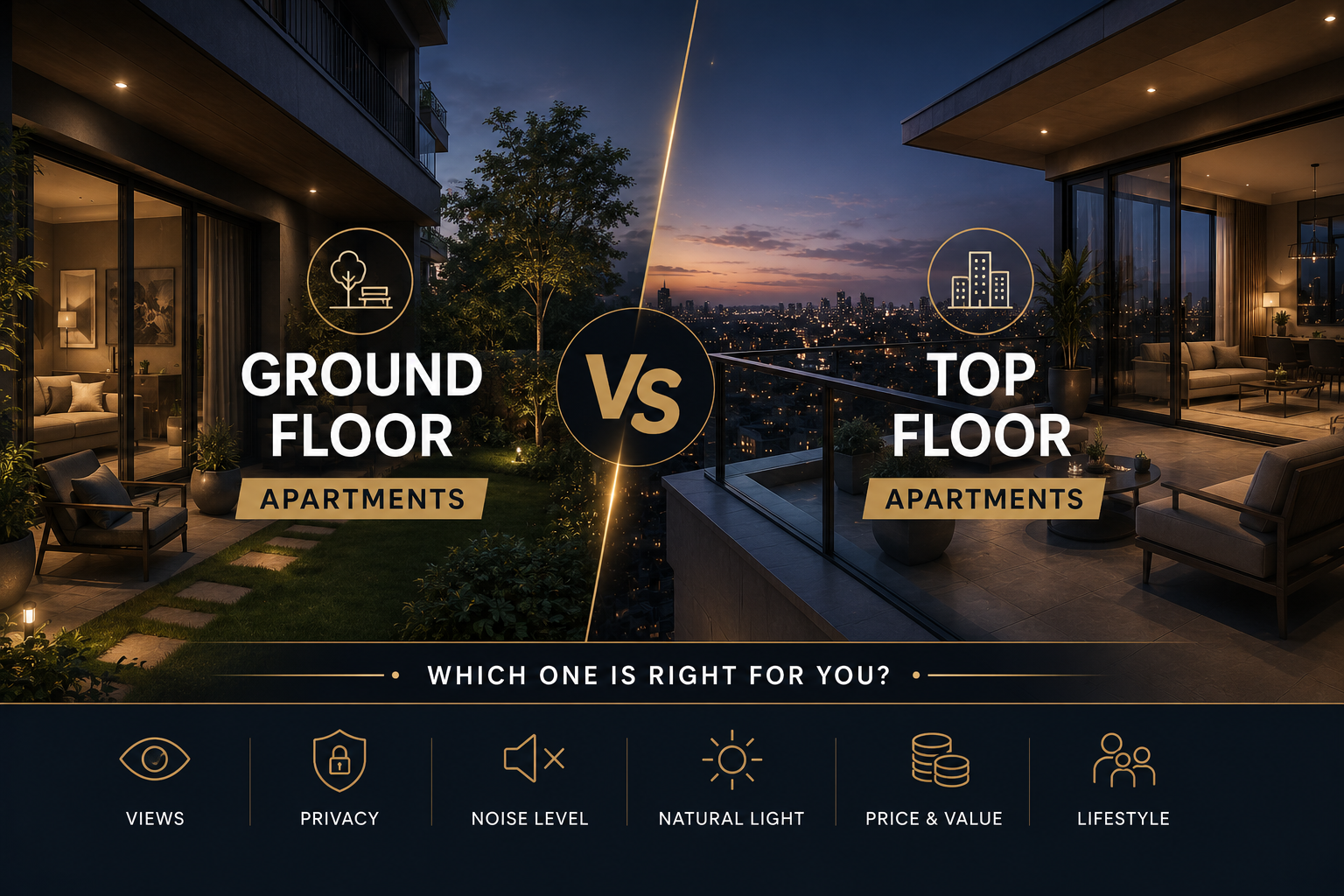 Ground Floor vs Top Floor Apartments: Which One Is Right for You?